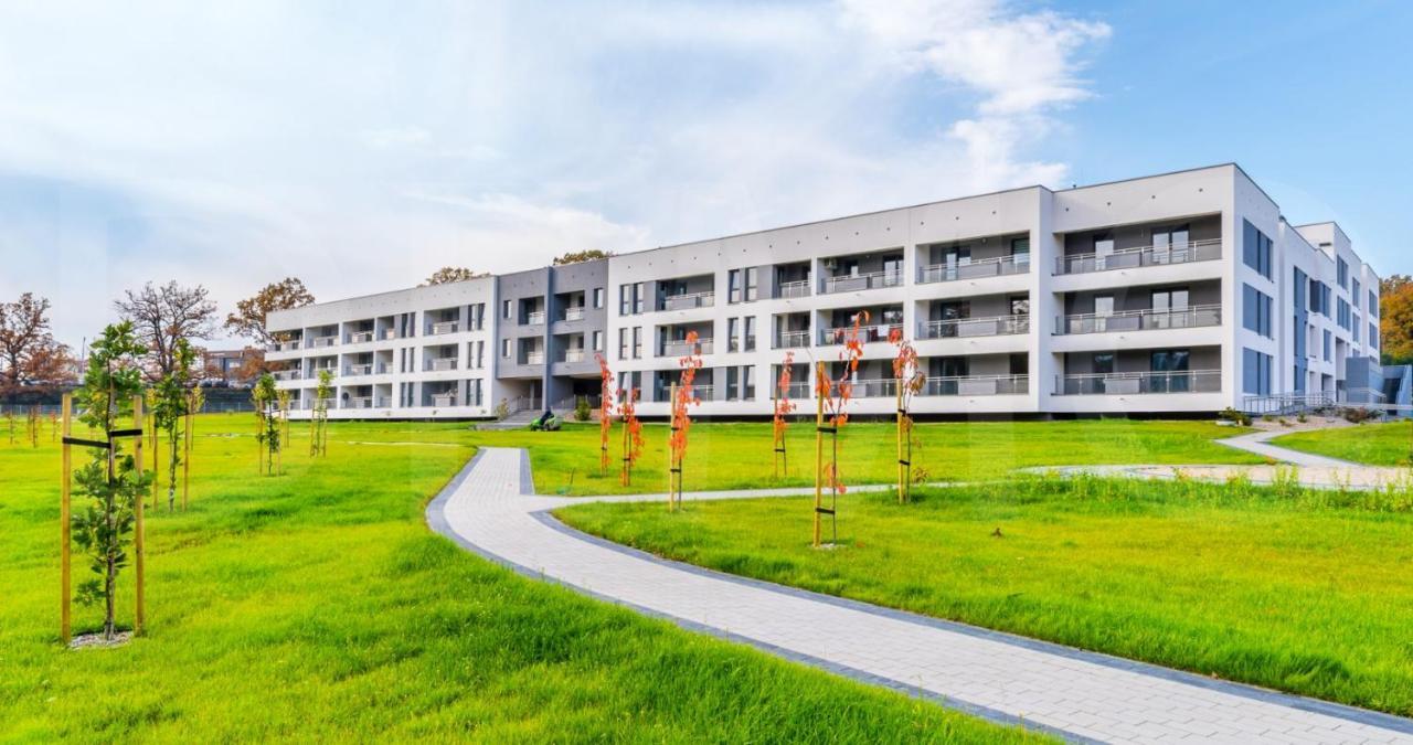 Apartament Warmia Olsztyn 58M2 - 2 Pokojowy Apartament Z Podziemnym Miejscem Postojowym Kültér fotó